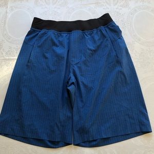 Lululemon Athletica Men’s Size M Nylon Blue Swimming Trunks Activewear Shorts